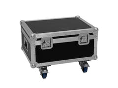 ROADINGER Flightcase para 4x LED CLS-9 QCL RGB/WW 9x7W