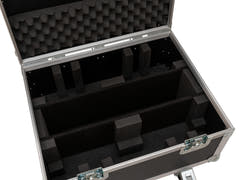 ROADINGER Flightcase para 4x LED CLS-9 QCL RGB/WW 9x7W