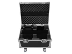 ROADINGER Flightcase para 4x LED CLS-9 QCL RGB/WW 9x7W