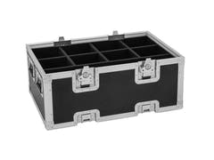 EUROLITE Set 16x LED Silent Par 6 QCL de suelo bk + Case