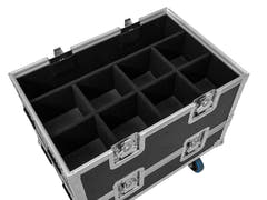 ROADINGER Flightcase Extension 8x SILENT PAR 6 QCL FLOOR para BAS-1