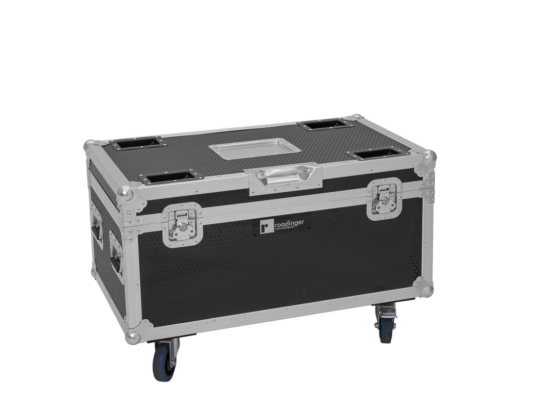 ROADINGER Flightcase para 4x Multiflood IP 8x10W RGBW Wash