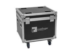 ROADINGER Flightcase 2x EYE-1940 con ruedas