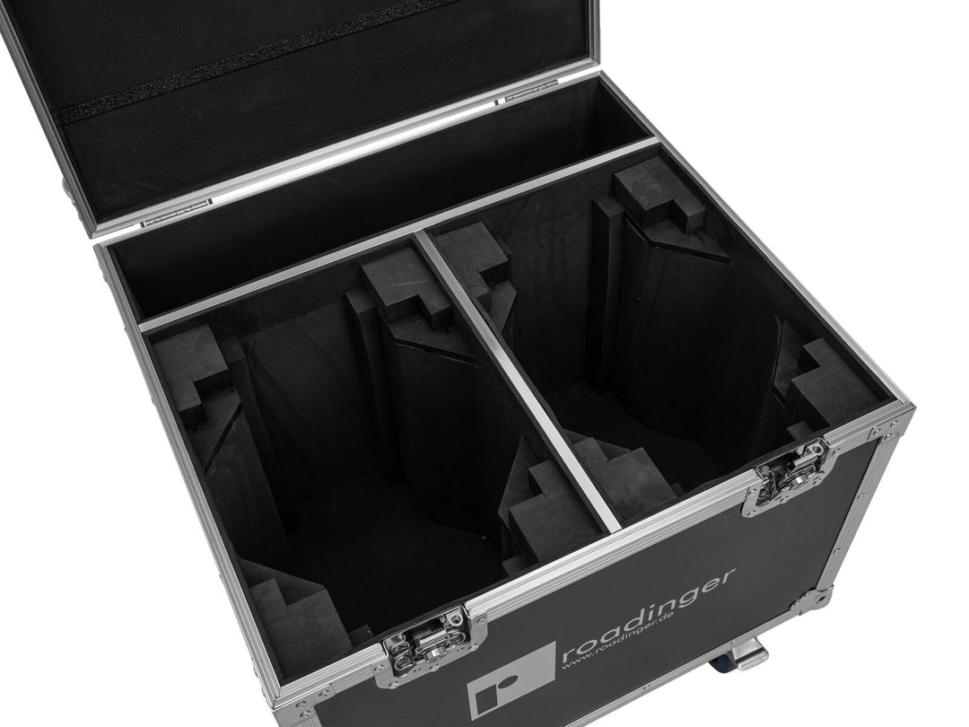 ROADINGER Flightcase 2x EYE-1940 con ruedas