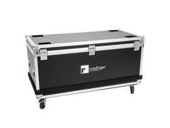 ROADINGER Flightcase para 1x SL-1000 MFZ DMX foco de búsqueda Light con ruedas
