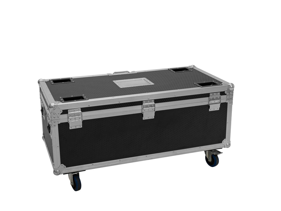 ROADINGER Flightcase 4x AKKU Multiflood IP 18x10W RGBW Wash CRMX con función de carga