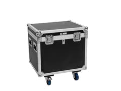 ROADINGER Flightcase 4x Pixel Matrix Panel 5x5 RGB/WW con ruedas
