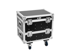ROADINGER Flightcase para 8x IP PIX Strobe RGB CW+WW con ruedas