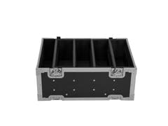 ROADINGER Módulo de extensión para Flightcase 4x IP PIX Strobe RGB CW+WW