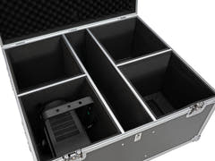 ROADINGER Flightcase 4x THA-100F MK3 con ruedas