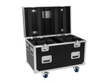 ROADINGER Flightcase HIGHLINE 4x LED IP TMH-H420 WASH