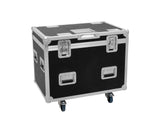 ROADINGER Flightcase HIGHLINE 4x LED IP TMH-S250/B250, with wheels