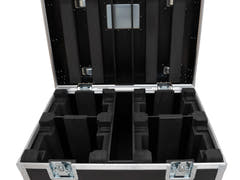 ROADINGER Flightcase HIGHLINE 4x LED IP TMH-S250/B250, con ruedas