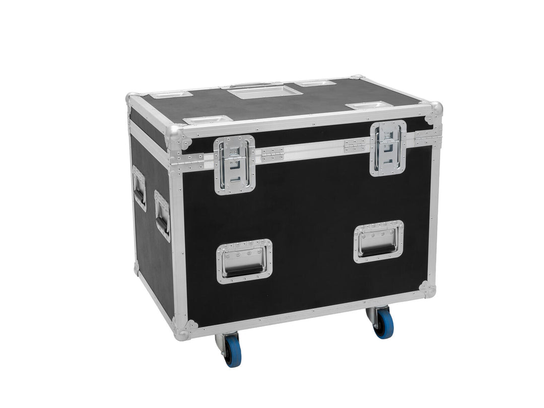 ROADINGER Flightcase HIGHLINE 4x LED IP TMH-S250/B250, con ruedas