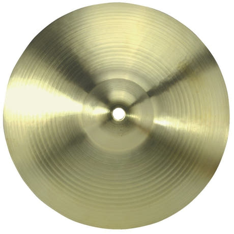 GEWA BSX platillo de mano de latón, 20 cm, individual sin correas