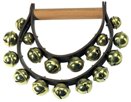 Corona de cascabeles GEWA BSX con 17 cascabeles para grandes orquestas