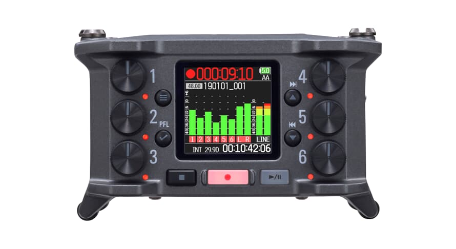 Zoom F6 Grabadora