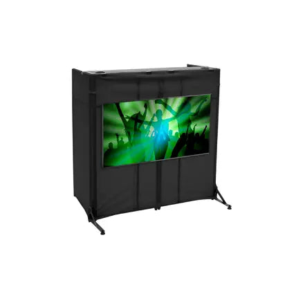 OMNITRONIC Mobile DJ Stand DJTV-1 inkl. Cover