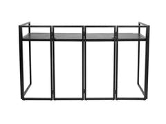 OMNITRONIC Soporte móvil grande para DJ incl. funda