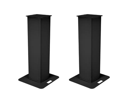 EUROLITE 2x Stage Stand 150cm incl. Cover y bag, negro