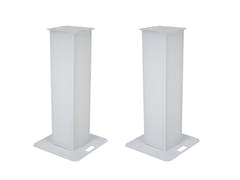 EUROLITE 2x soporte Stage 150cm incl. funda y bolsa, blanco