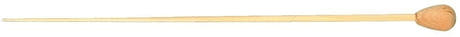 Batuta de director GEWA de haya blanca, modelo K con empuñadura de madera, 43 cm