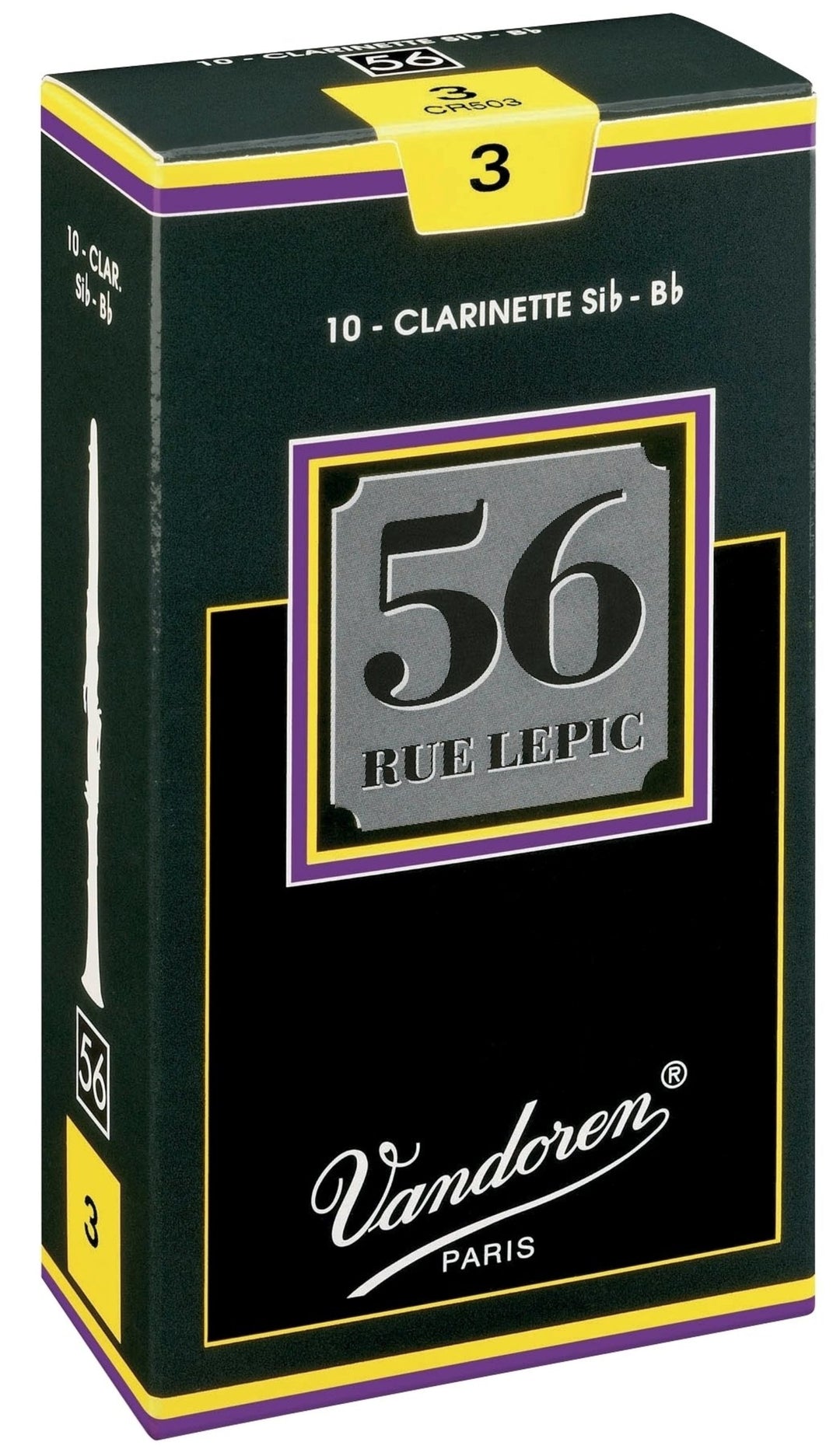 Cañas Vandoren para clarinete Bb 56 Rue Lepic - 3