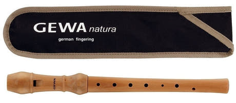 GEWA Natura flauta dulce soprano en C, madera, digitación alemana