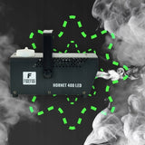 Firefog Hornet 400LED máquina de niebla de 400 W con LED y 2 mandos a distancia, negra