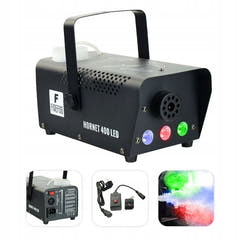 Firefog Hornet 400LED máquina de niebla de 400 W con LED y 2 mandos a distancia, negra