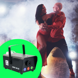 Firefog Hornet 400LED máquina de niebla de 400 W con LED y 2 mandos a distancia, negra