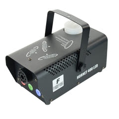 Firefog Hornet 400LED máquina de niebla de 400 W con LED y 2 mandos a distancia, negra