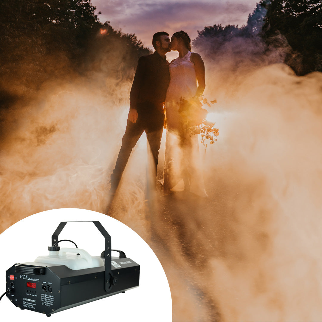 Firefog Master 3000 máquina de niebla de 3000 W con DMX y mando a distancia