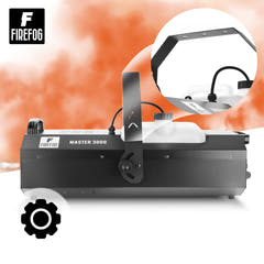 Firefog Master 3000 máquina de niebla de 3000 W con DMX y mando a distancia