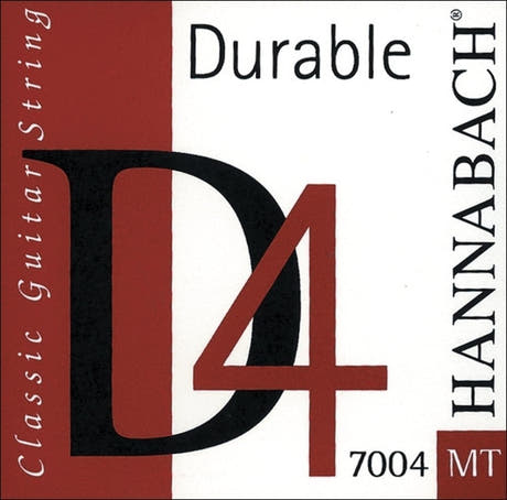 Hannabach 700 Durable cuerda D4 para guitarra clásica, medium tension