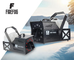 Firefog Snow 1500LED máquinas de nieve 1500 W con RGB LED y DMX