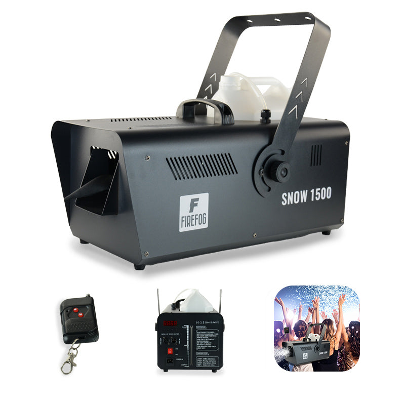 Firefog Snow1500 DMX máquinas de nieve 1500 W con mando a distancia