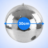Bola de espejos Firefog de 30 cm con motor