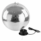 Bola de espejos de 40 cm con motor