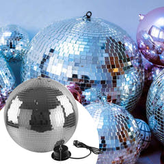 Bola de espejos de 40 cm con motor