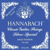 Hannabach Strings for classic guitar Serie 815 Professional pack Silver special - Bass-Pack Low