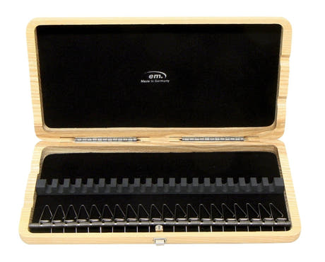 GEWA Reed case Oboe 20 tubos - acabado lacado Black