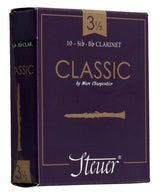 Steuer Classic lengüeta para clarinete en Bb, fuerza 4, 10 unidades