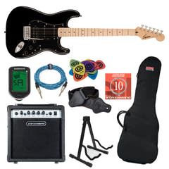 Fender Squier Sonic Stratocaster HSS Pack de inicio (Negro)