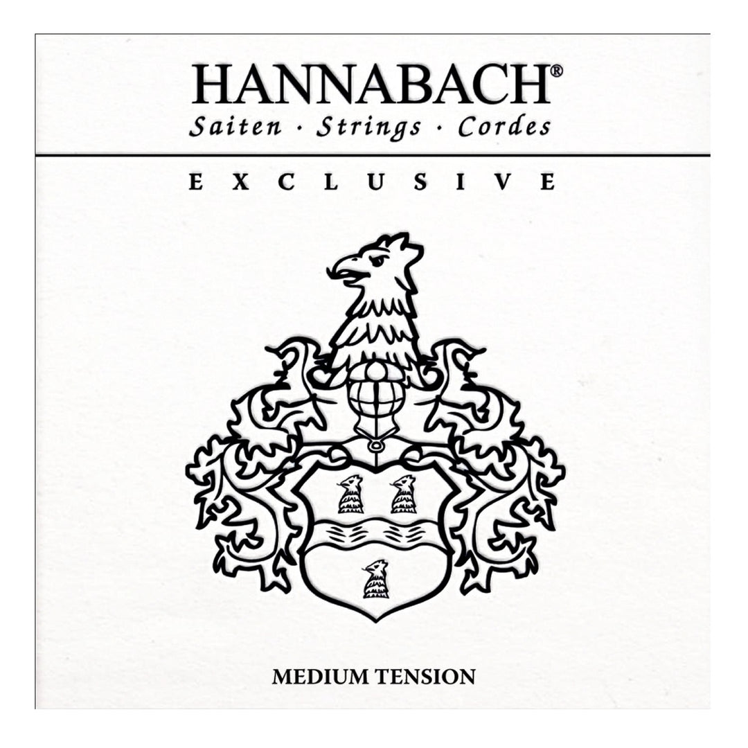 Hannabach Cuerdas para Guitarras clásica Exclusive Serie Medium Tension - Exclusiv Medium Tension set (EXCLMT)