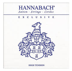 Hannabach Cuerdas para Guitarras clásicas Exclusive Serie High Tension - Exclusiv High Tension Set (EXCLHT)