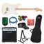 Fender Squier Affinity Stratocaster Guitarra eléctrica Paquete de Inicio (Olympic White)