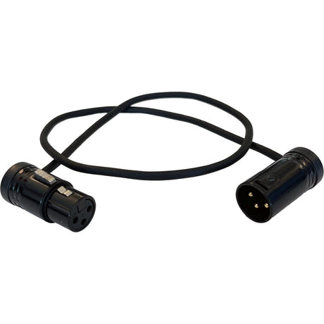 AMP Cable patch XLR en ángulo