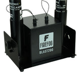 Firefog BLAST200 cañón de confeti eléctrico con dos tubos y mando a distancia