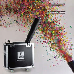 Firefog CANNON 1000+ cañón de confeti CO2 en case
